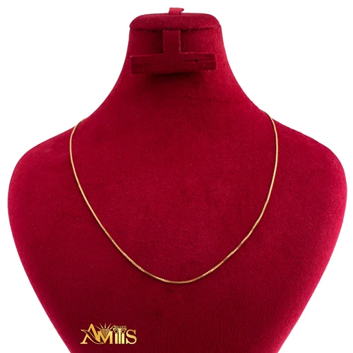 زنجیر نقره زنانه آمیتیس مدل ونیزی AMT-Z014